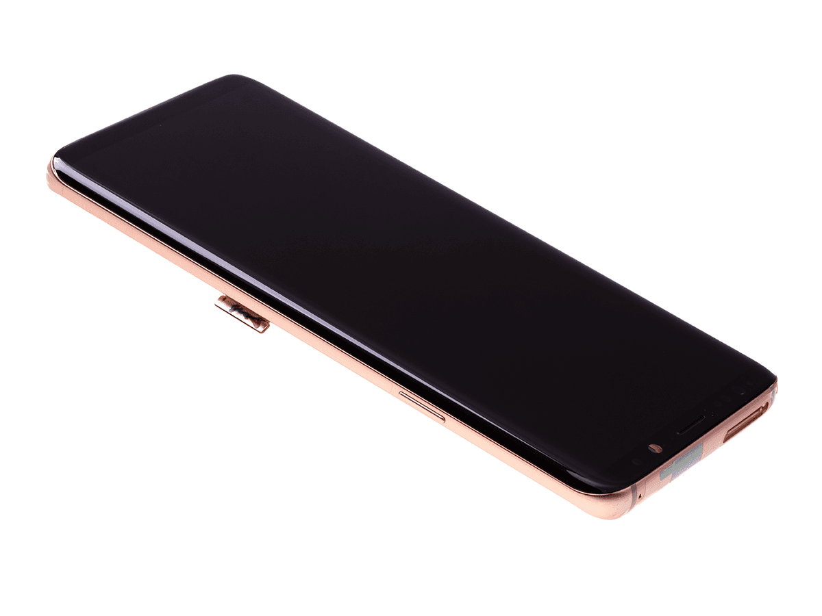 ORYGINALNY Wyświetlacz LCD + ekran dotykowy Samsung SM-G965 Galaxy S9 Plus - złoty