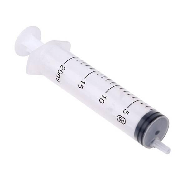 Dosing syringe 20ml - Luer-lock - applicator for glue, paste, flux.