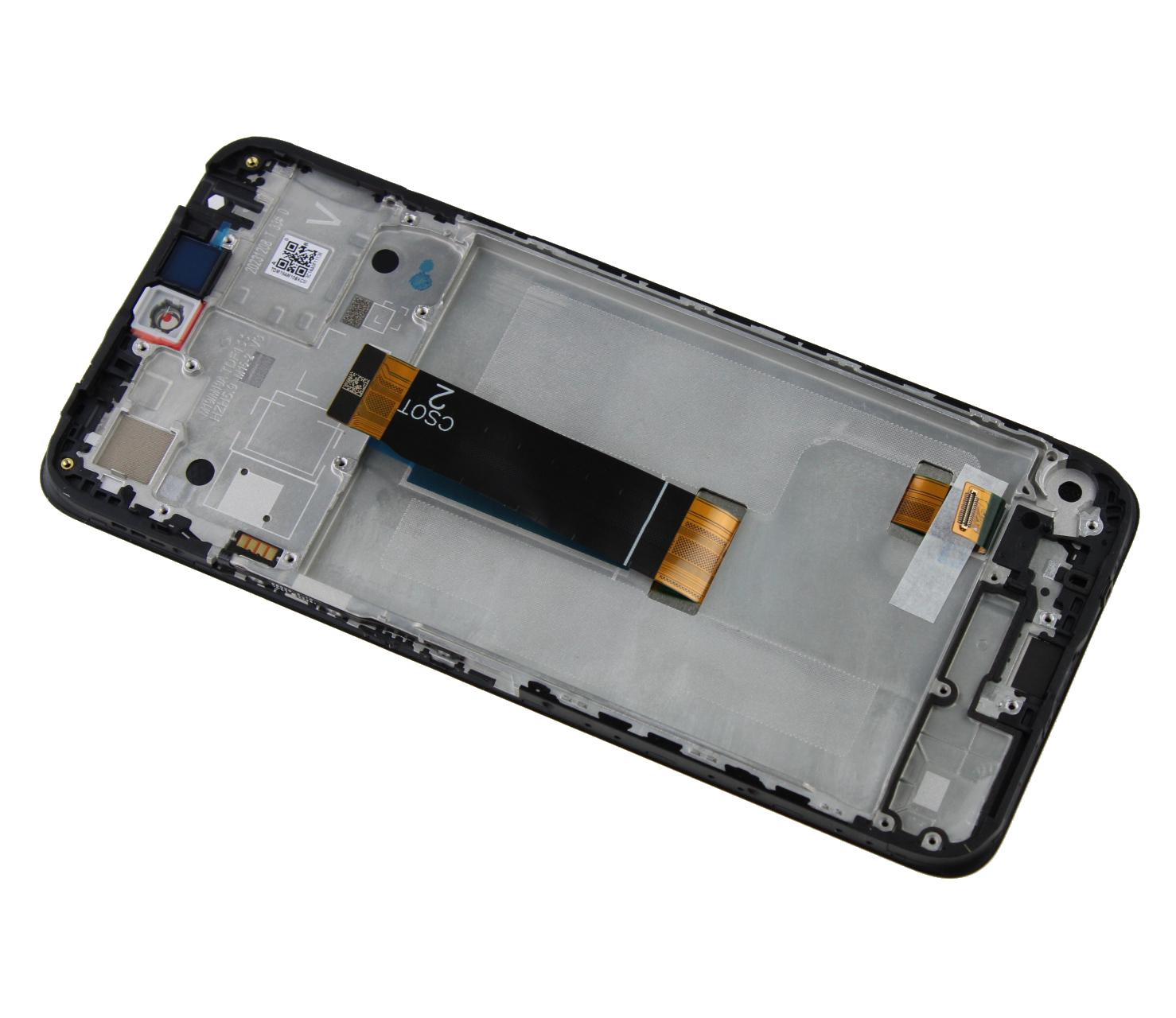 Oryginalny Wyświetlacz LCD + Ekran dotykowy Xiaomi Redmi 12 4G / Redmi 12 5G czarny