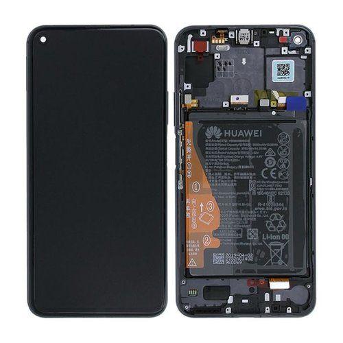Oryginalny Wyświetlacz LCD + Ekran dotykowy + Bateria Huawei Honor View 20 - czarny