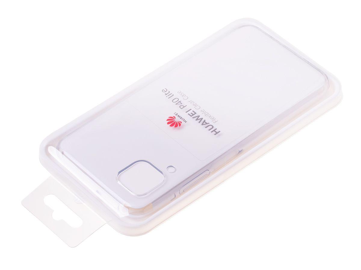 Originál obal Huawei P40 Lite transparentní TPU Protective