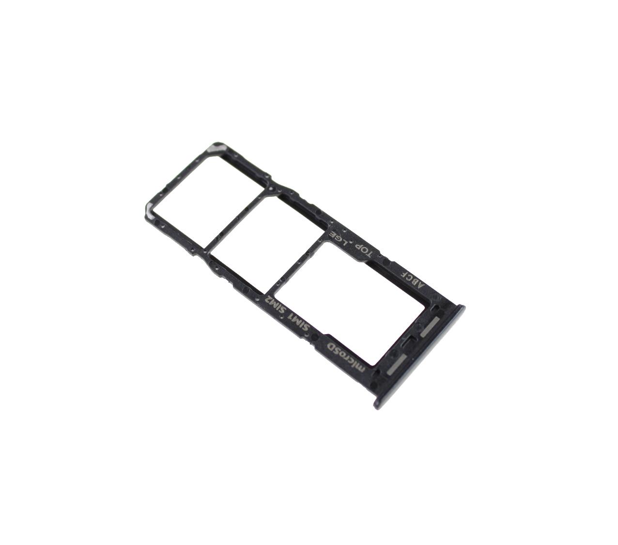 Oryginalna Szufladka karty SIM Samsung SM-A236 Galaxy A23 5G - czarna