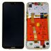 02351WRN - ORYGINALNY Wyświetlacz LCD + ekran dotykowy + bateria Huawei P20 Lite - złoty
