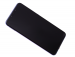 02352BTW, 02352DTK - original Front cover with touch screen and LCD display Huawei Nova 3 - purple