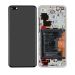 02353PJK - ORYGINALNY Wyświetlacz LCD + ekran dotykowy i bateria Huawei P40 Pro - biały