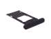 1304-1918 - Szufladka karty Sony F5321 Xperia X Compact - czarna (oryginalna)