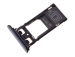 1304-9122 - Szufladka karty Sony F8332 Xperia XZ Dual SIM - niebieska (oryginalna)