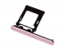 1309-6698 - Szufladka karty Sony G8342 Xperia XZ1 Dual SIM - rose (oryginalna)