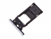 1310-2373 - Oryginalna Szufladka karty SIM Sony H8116 Xperia XZ2 Premium - srebrna