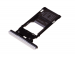 1311-3778 - Szufladka karty SIM Sony H8266, H8296 Xperia XZ2 Dual SIM - srebrna (oryginalna)