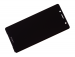 1313-0914 - Obudowa przednia z ekranem dotykowym i wyświetlaczem Sony H8314 Xperia XZ2 Compact/ H8324 Xperia XZ2 Compact Dual SIM - czarna (oryginalna)