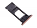 1313-0972 - Szufladka karty SIM Sony H8314 Xperia XZ2 Compact - różowa (oryginalna)