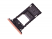 1313-0976 - Szufladka karty SIM Sony H8324 Xperia XZ2 Compact - różowa (oryginalna)