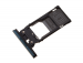 1313-1481 - Szufladka karty Sony H9436, H9493 Xperia XZ3 Dual SIM - zielona (oryginalna)