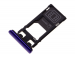 1319-0240 - Szufladka karty SIM Sony J8110, J8170 Xperia 1 - fioletowa (oryginalna)