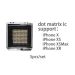 20801 - LuBan iFace Pro Matrix Teste Dot Projector dla iPhone X / Xs / Xs Max / Xr 5 szt.
