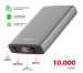 22013915 - SWISSTEN ALUMINUM POWER BANK 10000 mAh 20W POWER DELIVERY SZARY