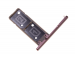 306J1YE0E00 - Szufladka karty Dual Sony G3212, G3226 Xperia XA1 Ultra Dual - różowa (oryginalna)