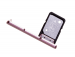 306J24S0400 - Szufladka karty SIM Sony H3133, H3123, H3133, H4113, H4133 Xperia XA2 - różowa (oryginalna)