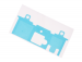 306Q24Q0800 - Adhesive battery cover (top) Sony H3212, H3223, H4213, H4223 Xperia XA2 Ultra (original)