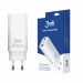 3mk Ładowarka sieciowa 65W - Hyper Charger PD 3.0 QC 4.0 2x USB-C, 1x USB-A Biała