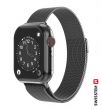 46000201 - SWISSTEN PASEK BRANSOLETA DO APPLE WATCH 38-42 mm CZARNA
