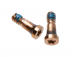 4805 - Screw bottom (2pcs) iPhone 6S/ 6S Plus/ 7/ 7 Plus - gold