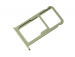 51661FAT - Szufladka karty SIM i SD Huawei P10/ P10 Dual SIM - zielona (oryginalna)