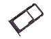 51661GYF - Szufladka karty SIM Huawei Honor 9 Lite - czarna (oryginalna)