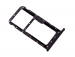 51661HKK - Szufladka karty SIM i SD Huawei P20 Lite - czarna (oryginalna)