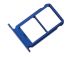 51661HYV - Szufladka karty SIM Huawei Honor 10 Dual SIM - niebieska (oryginalna)
