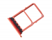 51661MDX - Szufladka karty SIM Huawei P30 - czerwona (oryginalna)