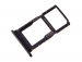 51661MSD - Szufladka karty SIM Huawei P Smart Z - czarna (oryginalna)