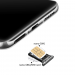 51661QTP - Oryginalna Szufladka karty SIM i SD Huawei P40 - srebrna