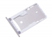 550050500036 - Szufladka karty SIM Xiaomi Redmi Note 4 - srebrna (oryginalna)