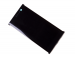 78PC0600020 - Obudowa przednia z ekranem dotykowym i wyświetlaczem Sony H3113, H3123, H3133, H4113, H4133 Xperia XA2 - czarna (oryginalna)