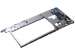 A/330-0000-00337 - Korpus Rex Sony F3211, F3213, F3215 Xperia XA Ultra/ F3212, F3216 Xperia XA Ultra Dual - srebrny (oryginalny)
