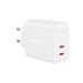 A9 white - Acefast charger 2x USB Type C 40W, PPS, PD, QC 3.0, AFC, FCP white