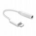Adapter słuchawkowy przejściówka audio iPhone (GTU06) biały (blister)