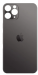 Battery cover iPhone 11 Pro Max with bigger hole for camera - black