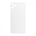 Battery cover iPhone 11 Pro with bigger hole for camera - white
