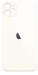 Battery cover iPhone 11 with bigger hole for camera - white