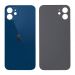 Battery cover iPhone 12 mini with bigger hole for camera glass - blue