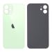 Battery cover iPhone 12 mini with bigger hole for camera glass - green