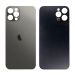 Battery cover iPhone 12 Pro with bigger hole for camera glass - graphite