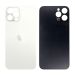 Battery cover iPhone 12 Pro with bigger hole for camera glass - silver