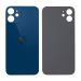 Battery cover iPhone 12 with bigger hole for camera glass - blue