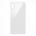 Battery cover iPhone Xs Max with bigger hole for camera - white