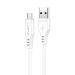 C3-09 white - Acefast kabel USB - micro USB 1,2m, 2,4A biały