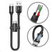 CALUTC-01 - Baseus kabel U-shaped iOS/Typ C czarny 23 cm ( CALUTC-01 )
